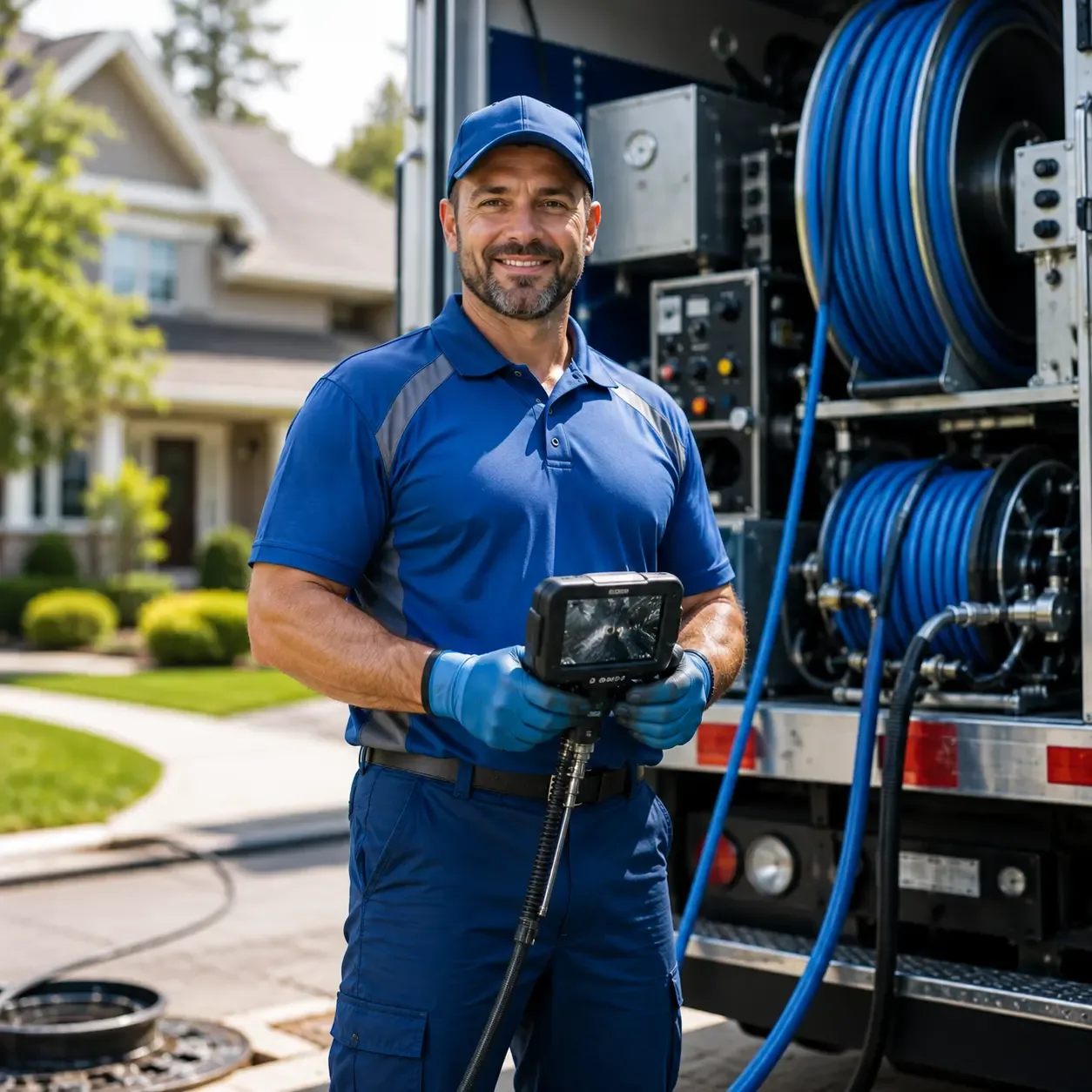 Local outdoor drain cleaning specialists in Chesterfield, NH